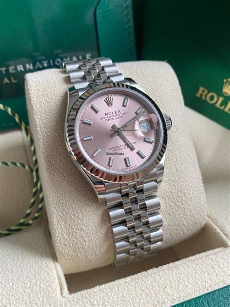 rolex datejust 34 pink|rolex datejust 31mm.